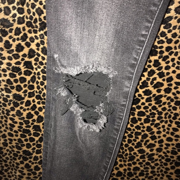 🖤All Saints High Rise Distressed Skinny Jeans🖤 - Picture 3 of 7